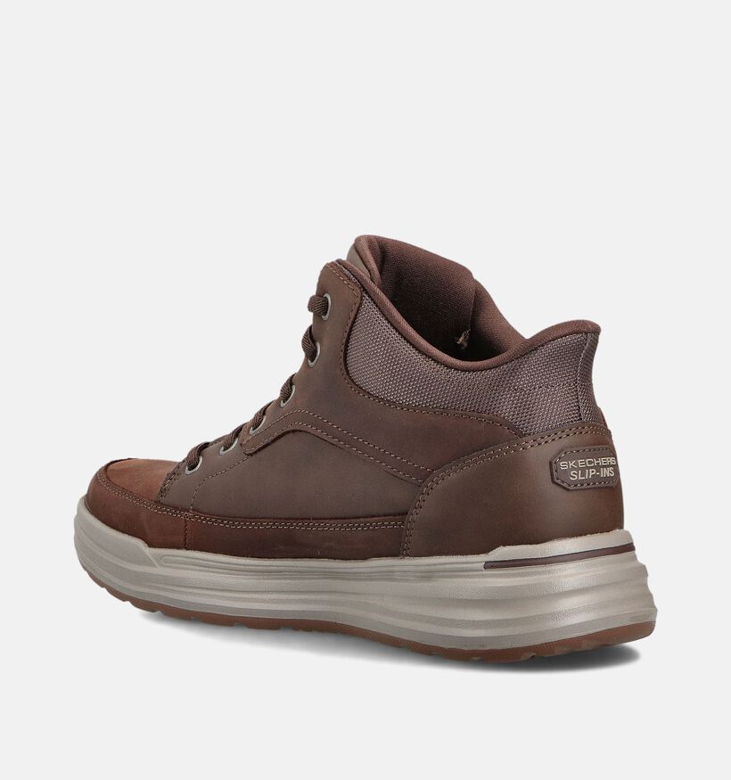 Skechers Sterling Rogan Bruine Veterboots voor heren (362175)