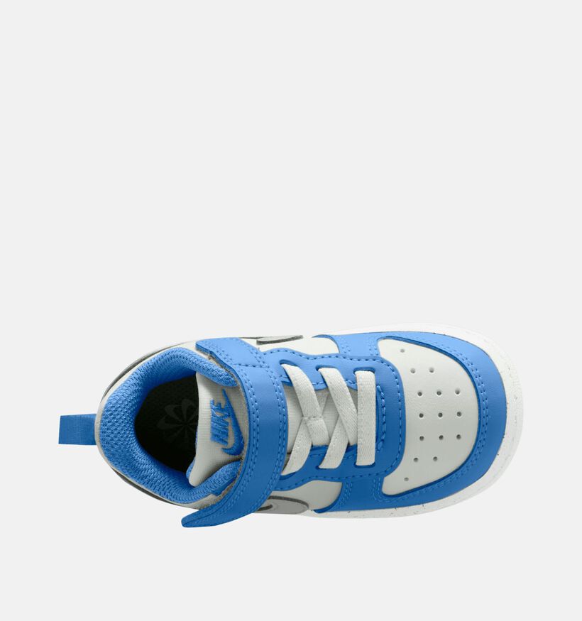 Nike Court Borough Low TD Blauwe sneakers voor meisjes, jongens (357362)