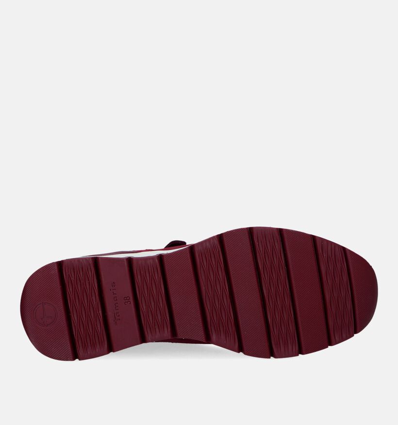 Tamaris Pure Relax Bordeaux Sneakers voor dames (339426) - geschikt voor steunzolen