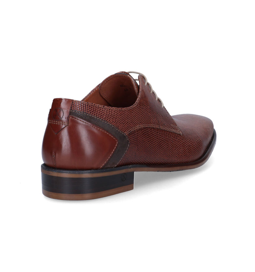 Ambiorix Dario Cognac Veterschoenen voor heren (324842)