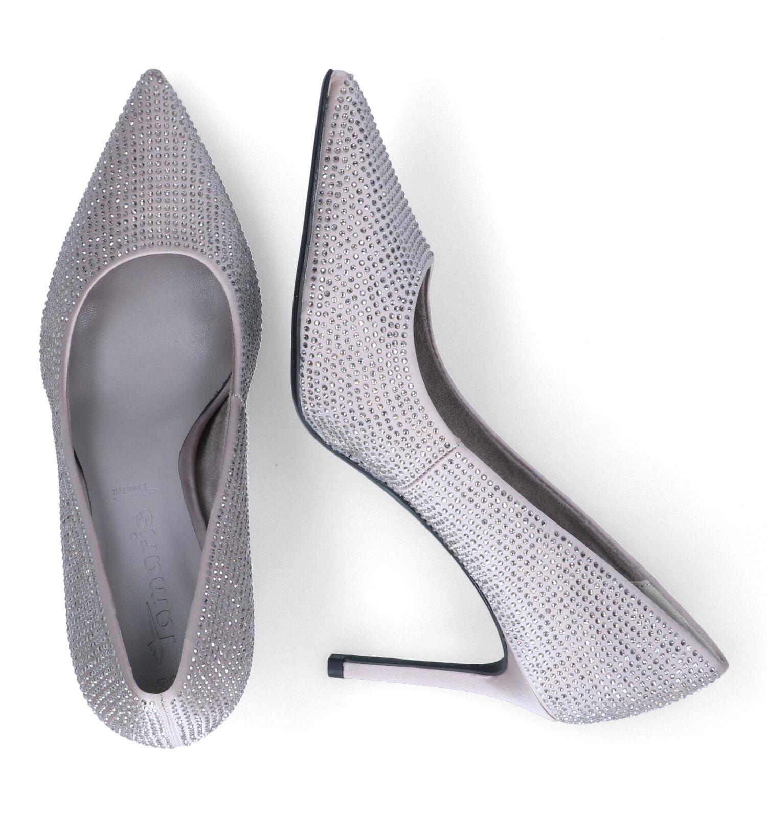 Tamaris Zilveren Pumps Dames Pumps Online op TORFS.BE