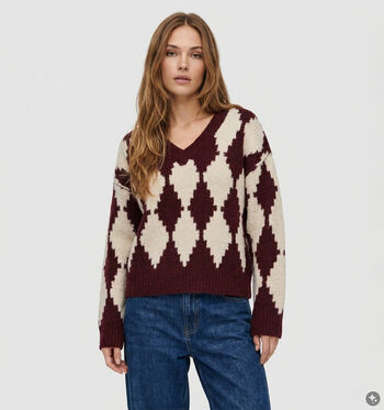 Vero Moda Truien Bordeaux