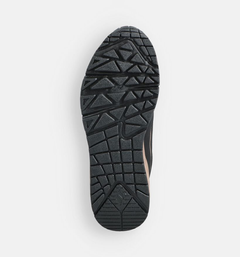 Skechers Uno Zwarte Sneakers voor meisjes (366287) - geschikt voor steunzolen