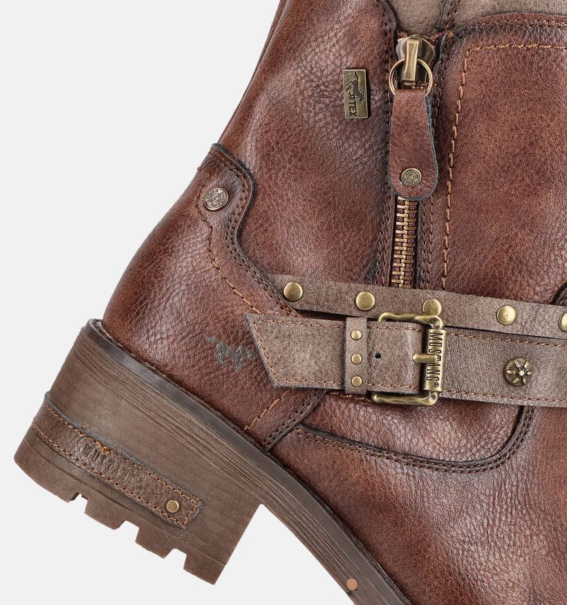 Mustang Bottines motardes en Marron pour femmes (378899)