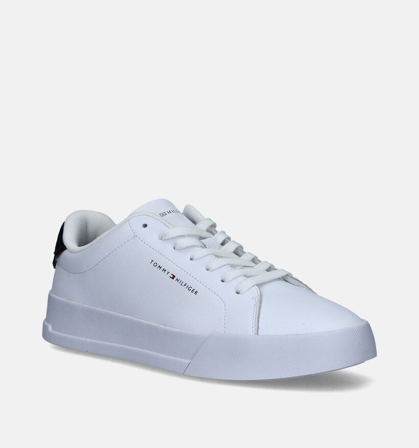 Tommy Hilfiger Court Chaussures à lacets en Blanc pour hommes (349715) - pour semelles orthopédiques
