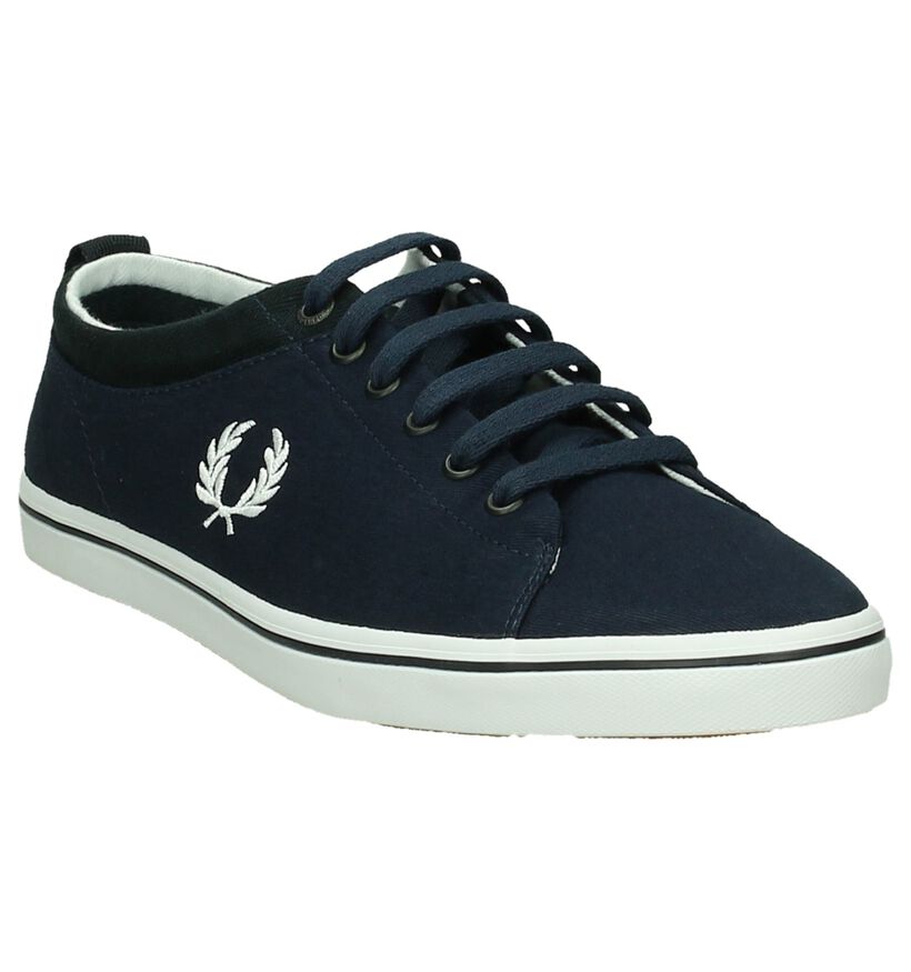 Blauwe Fred Perry Casual Schoenen, , pdp
