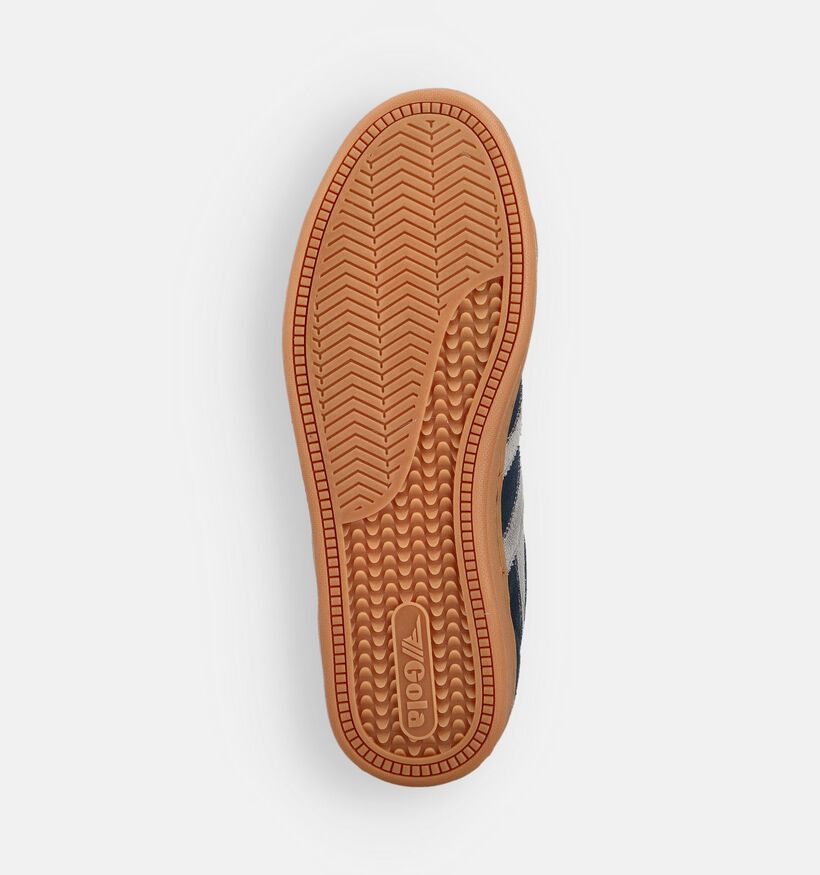 Gola Equipe II Blauwe Sneakers voor heren (360707) - geschikt voor steunzolen
