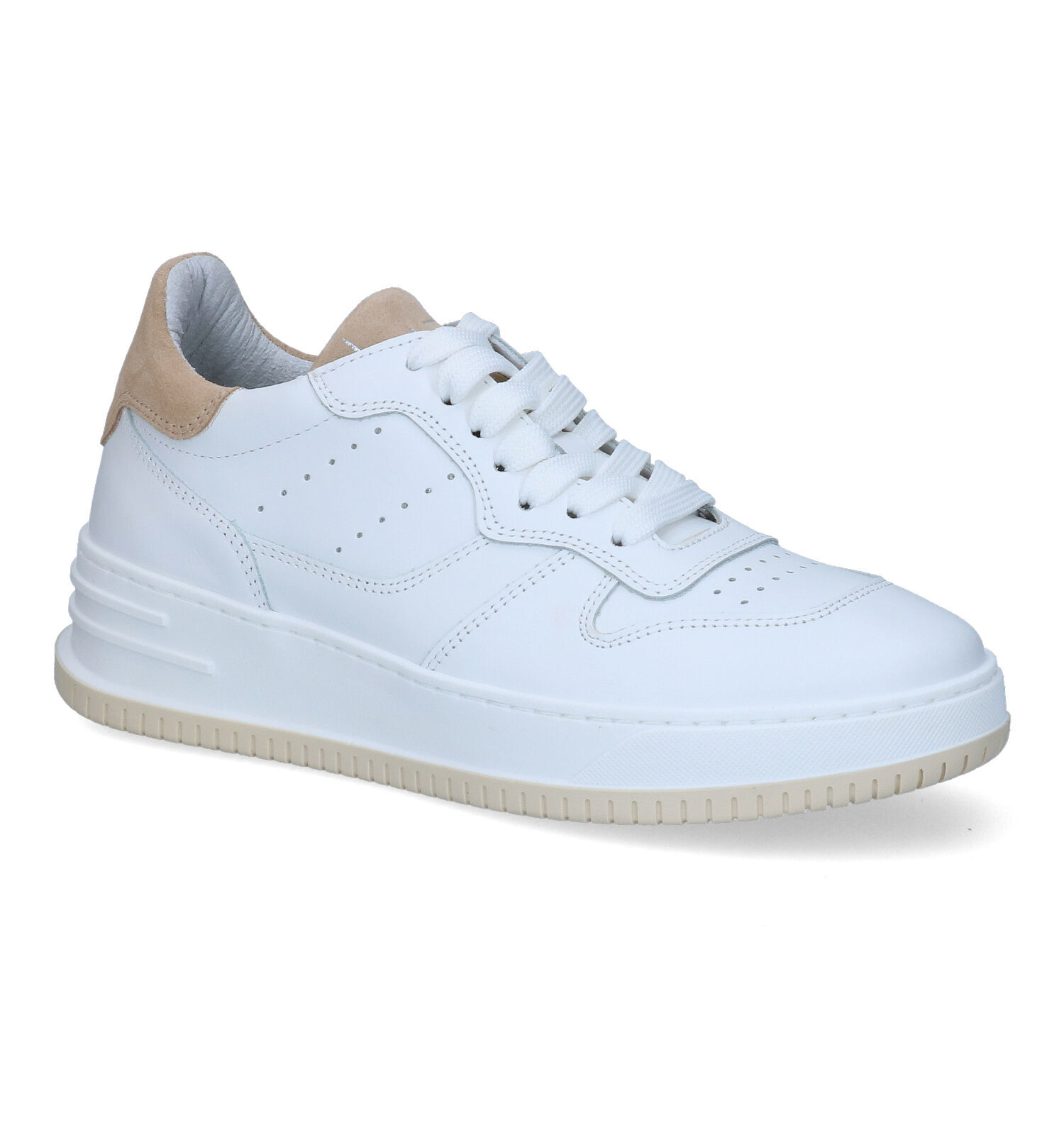 Witte sneakers top dames torfs