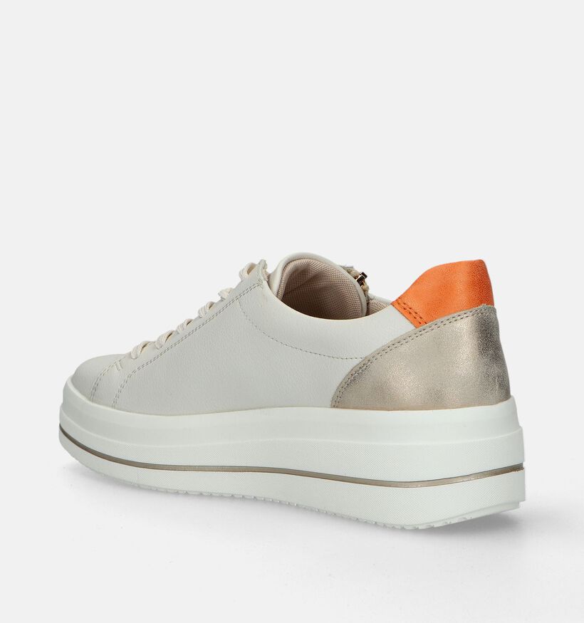 Remonte Witte Sneakers voor dames (335534) - geschikt voor steunzolen
