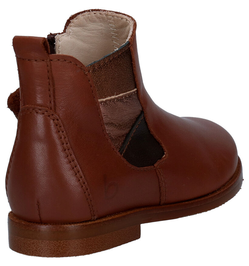 Beberlis Bottes courtes en Cognac pour filles (297345)