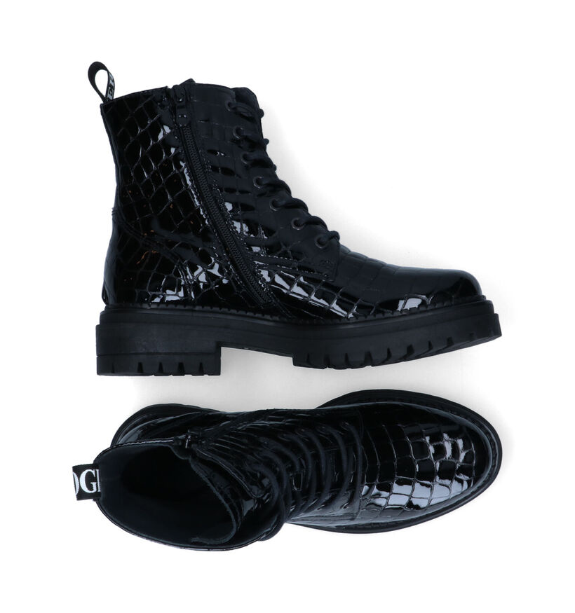 NeroGiardini Boots à lacets en Noir pour femmes (316019)