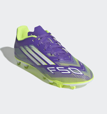 adidas Low Baskets Purple Rush/ Cloud White/ Lucid Lemon