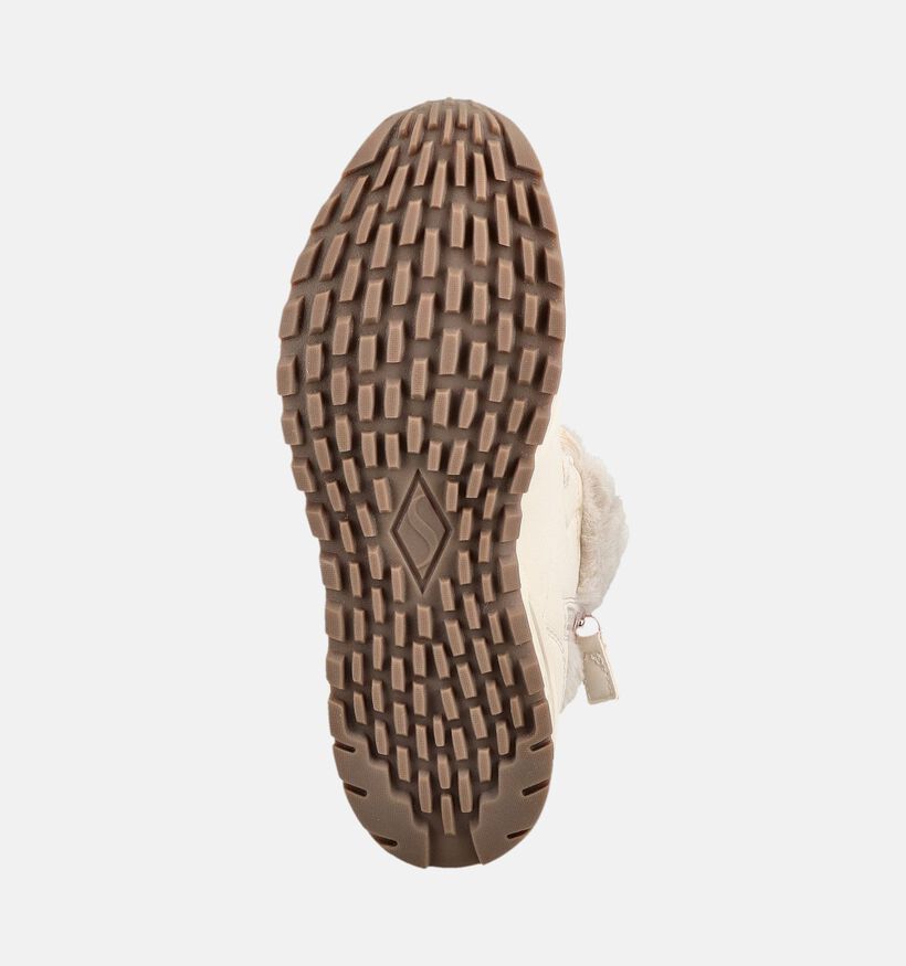 Skechers Uno Rugged Beige Boots met Veters en Rits voor dames (378081) - geschikt voor steunzolen