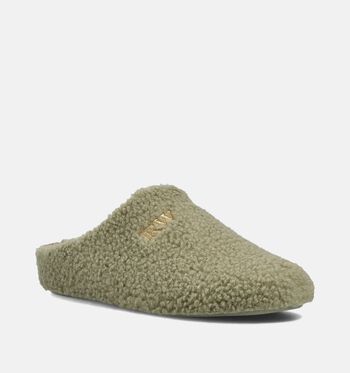River Woods Pantoffels Beige/Groen