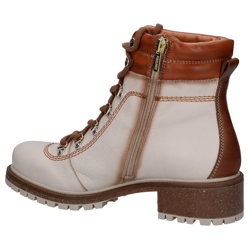 Pikolinos Aspe Bottines en Beige en cuir (298087)