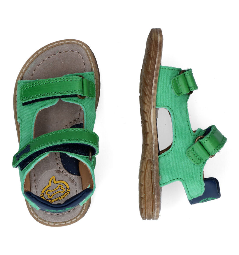 STONES and BONES Dado Groene Sandalen voor jongens (303454)