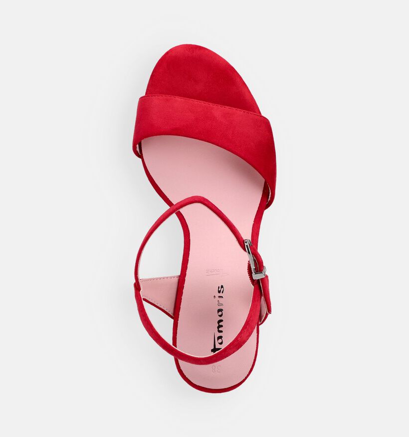 Tamaris Rode Sandalen met hak voor dames (371787)