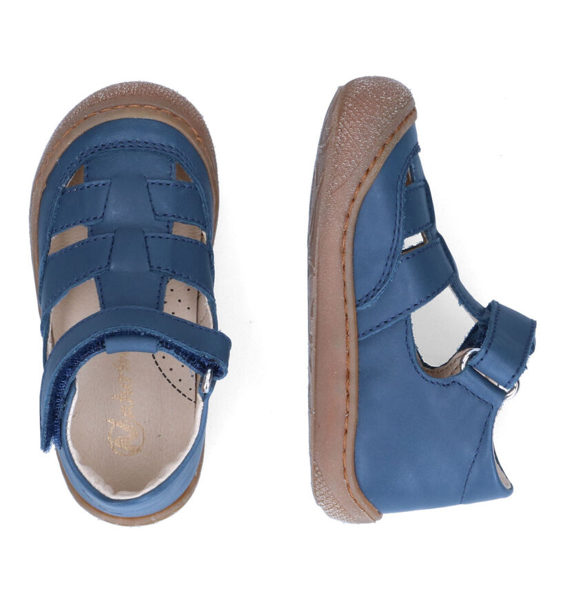 Naturino Wad Chaussures pour bébé en Bleu pour garçons (307735) - pour semelles orthopédiques