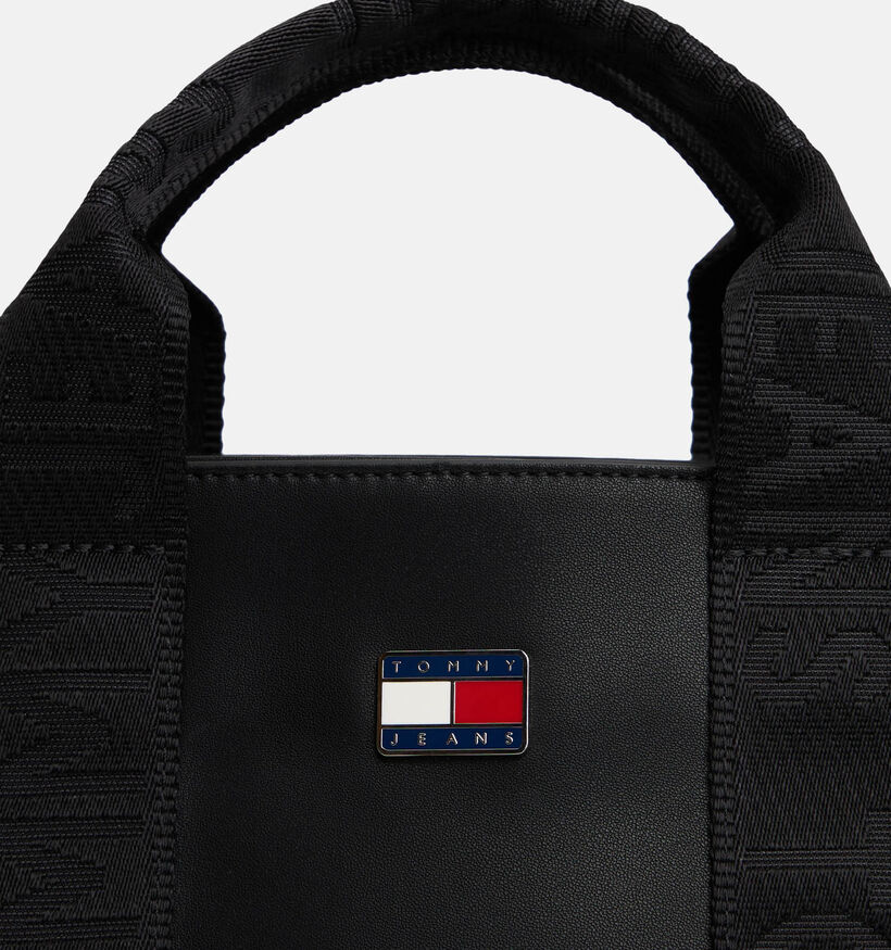 Tommy Hilfigher Daily Elevated Mini Tote Sac à main en Noir pour femmes (366386)