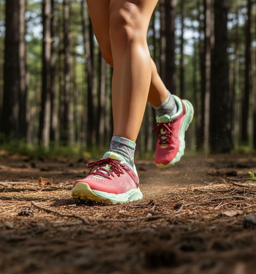 Merrell Antora 4 Rode Loopschoenen voor dames (352489) - geschikt voor steunzolen