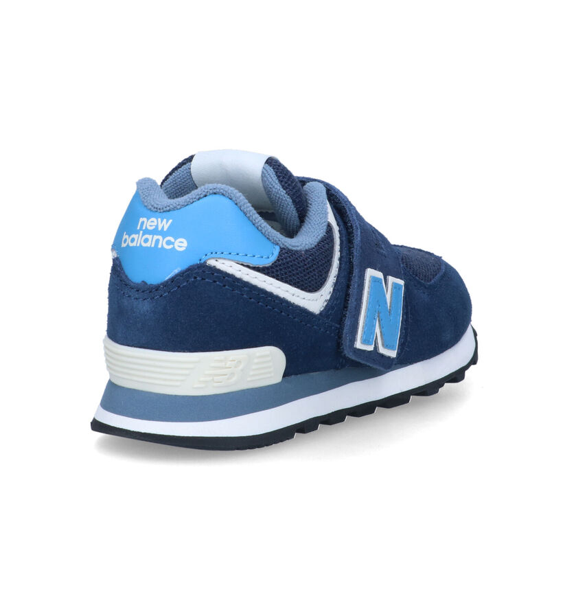 New Balance PV574 Blauwe Sneakers voor jongens (319257) - geschikt voor steunzolen