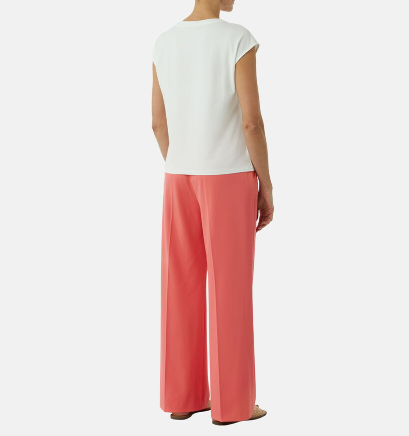 comma Witte T-shirt voor dames (358261)