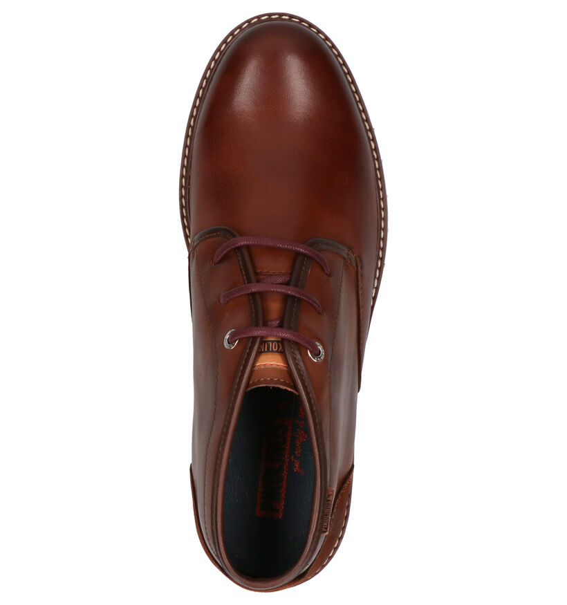 Pikolinos Chaussures hautes en Cognac en cuir (261429)