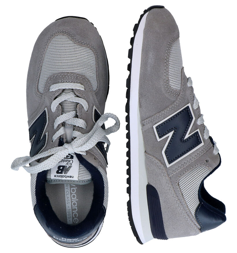 New Balance GC574 Baskets en Bleu pour garçons, filles (327758) - pour semelles orthopédiques