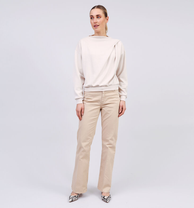 Minus Vendea Sweatshirt en Beige pour femmes (354537)