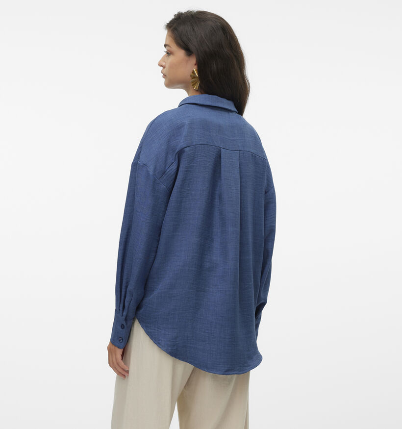 Vero Moda Melaney Blauw Hemd voor dames (352203)