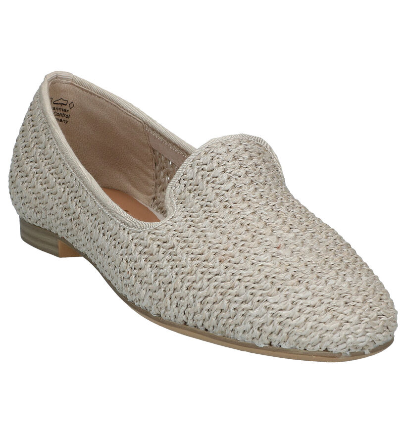 Tamaris Touch it Groene Loafers in stof (292215)