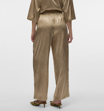 Vero Moda Broeken Bruin