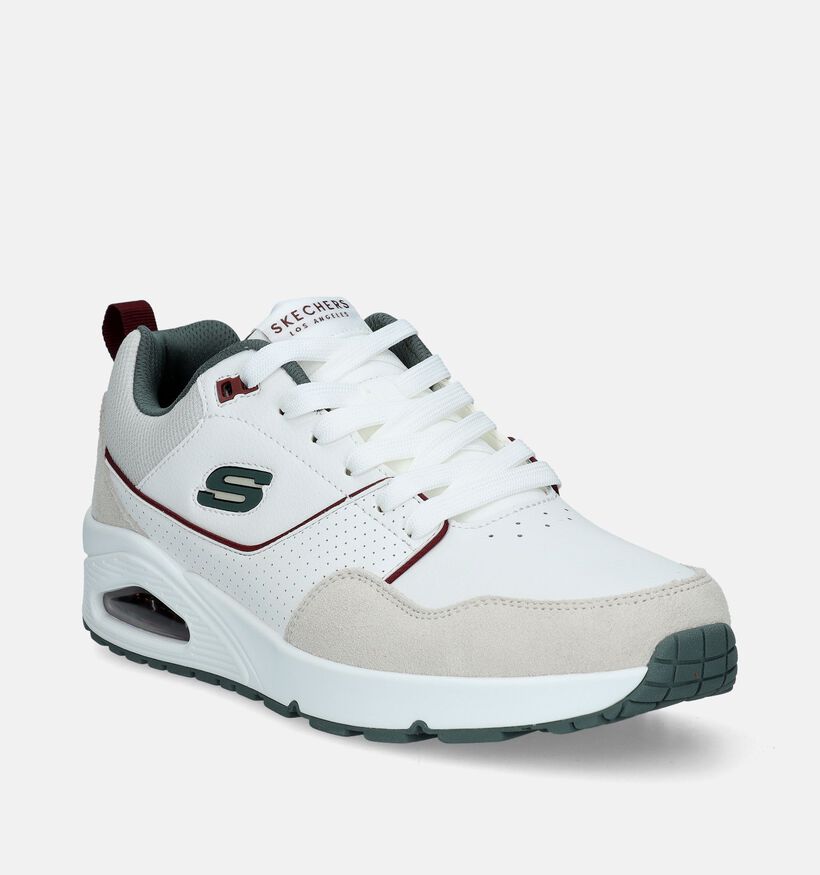 Skechers Uno Retro One Witte Sneakers voor heren (335554)