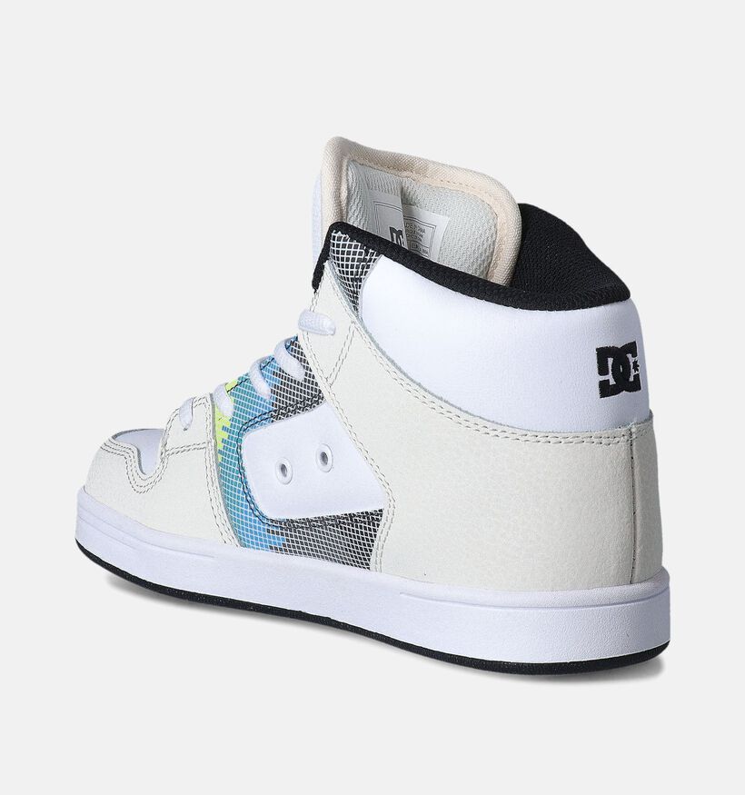 DC Shoes Manteca 4 HI Baskets montantes en Blanc pour filles, garçons (350861) - pour semelles orthopédiques