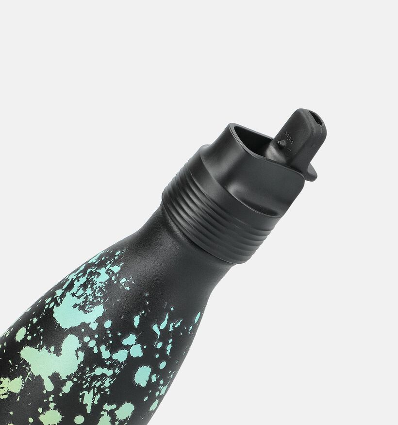 Chilly's Kids Bottle Zwarte Drinkfles 350ml voor jongens, meisjes (383668)