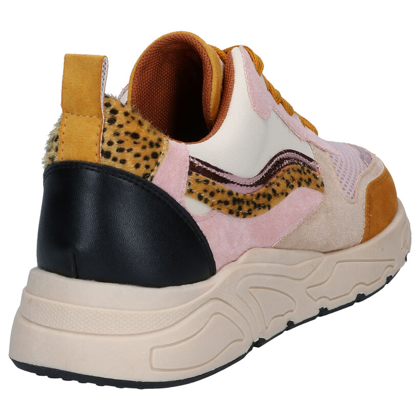 Poelman Baskets casual en Multicolore en simili cuir (298623)