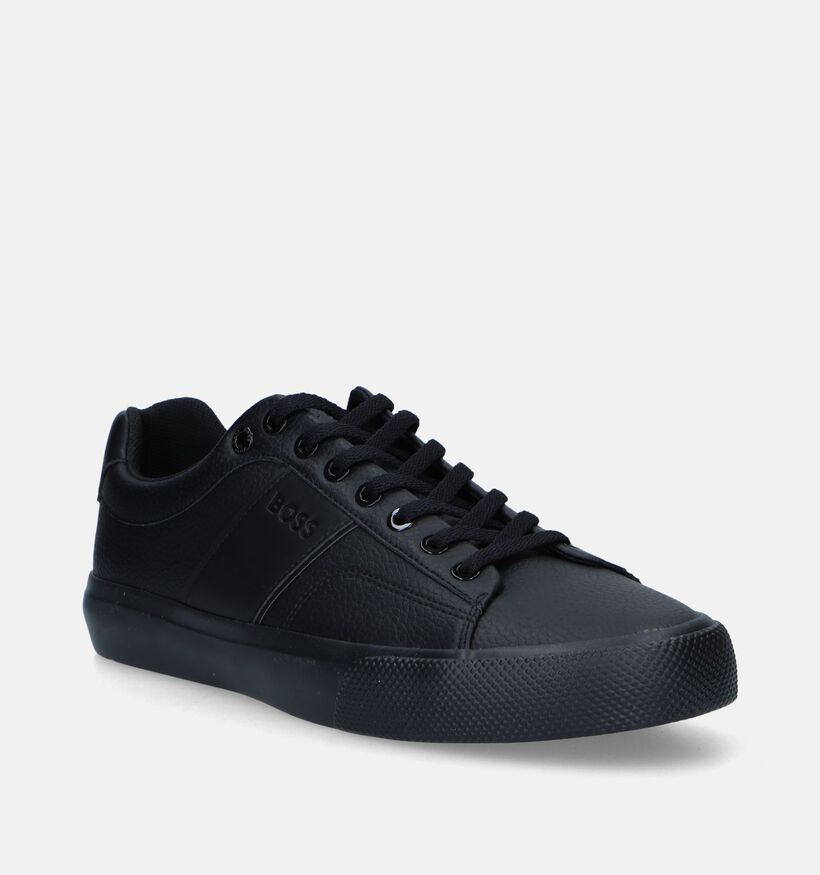 BOSS Aiden Tenn Chaussures avec lacets en Noir pour hommes (343650) - pour semelles orthopédiques