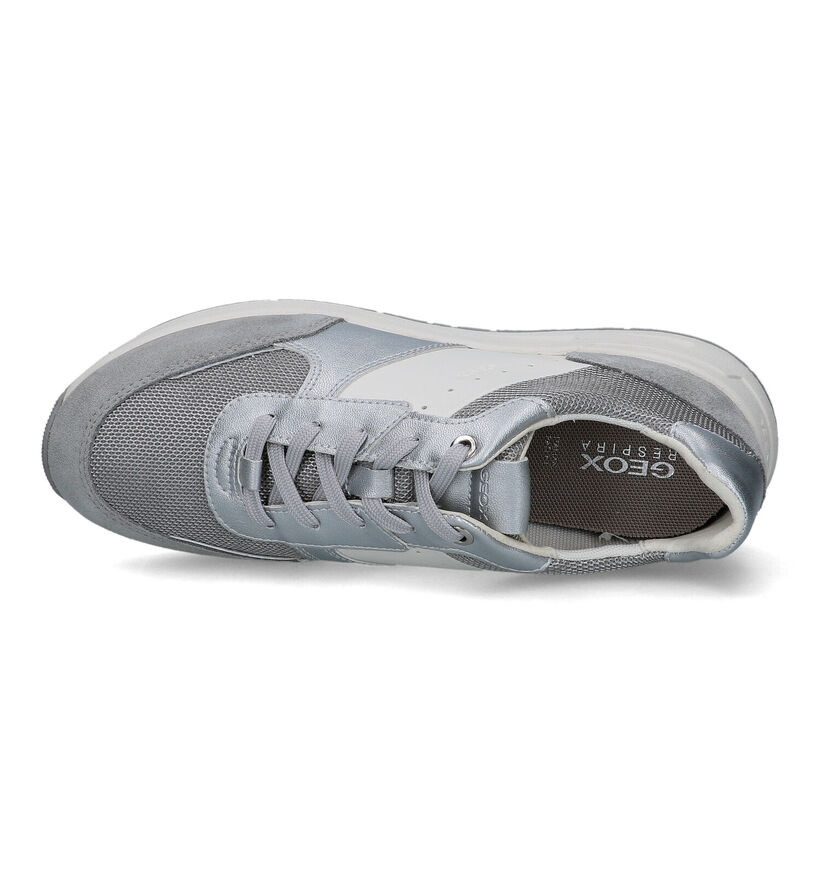 Geox Bulmya Grijze Sneakers voor dames (326646) - geschikt voor steunzolen