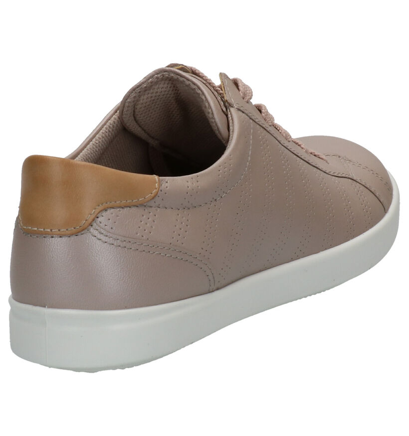 ECCO Leisure Chaussures à Lacets en Ecru en cuir (287317)