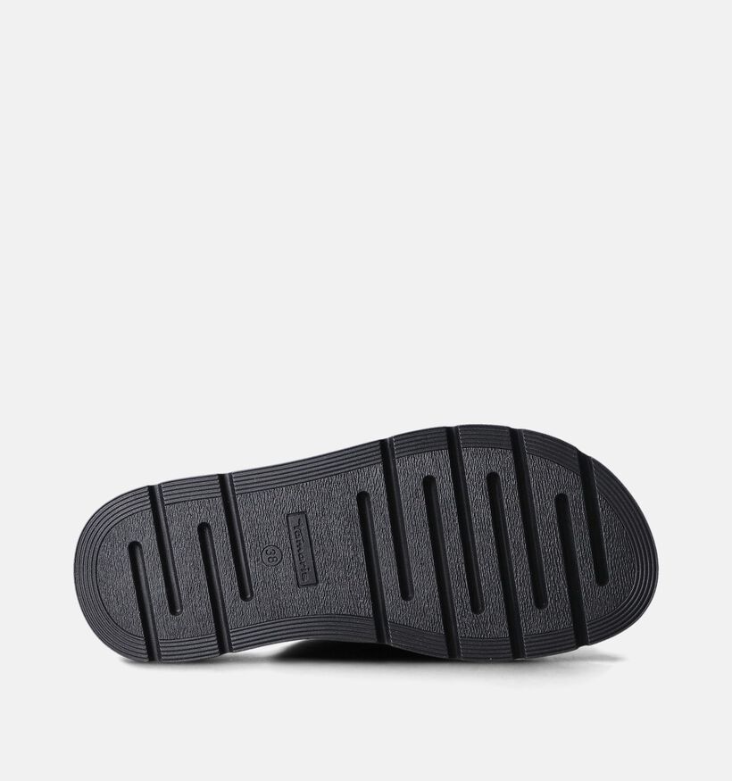 Tamaris Zwarte Platte Slippers voor dames (354320)
