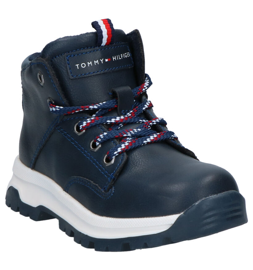 Tommy Hilfiger Blauwe Hoge Schoenen in kunstleer (257338)