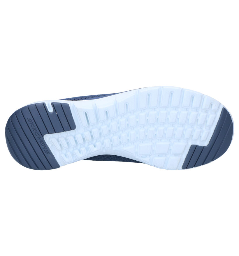 Skechers Flex Appeal 3.0 Zwarte Sneakers in stof (301476)
