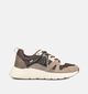 Posh by Poelman Taupe Sneakers voor dames (378629) - geschikt voor steunzolen