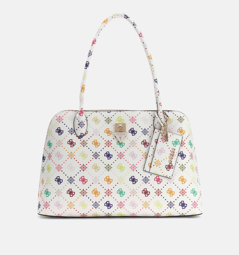Guess Multi Logo Grote Witte Handtas voor dames (372399)