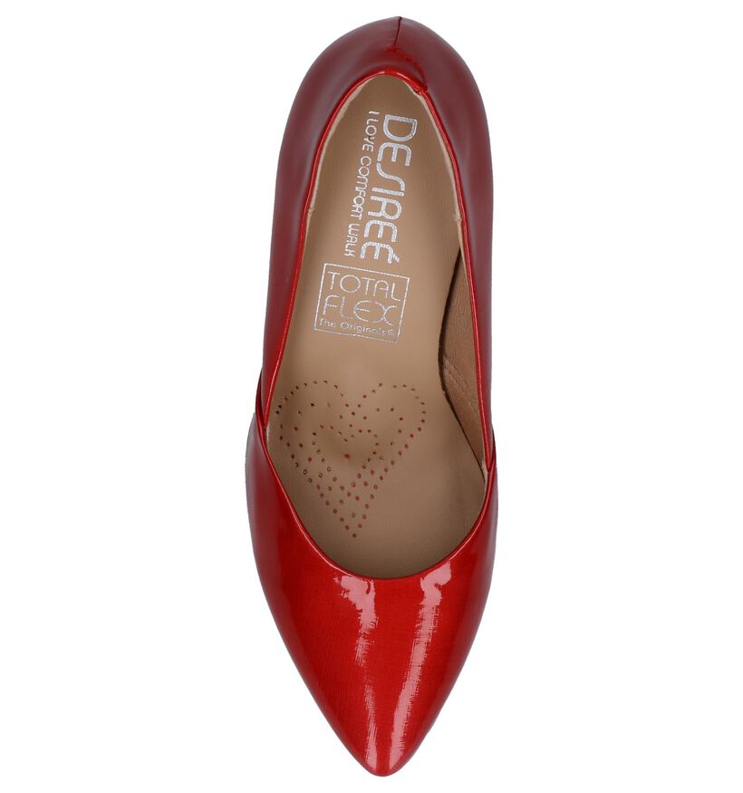 Desireé Talons hauts en Rouge en simili cuir (247502)