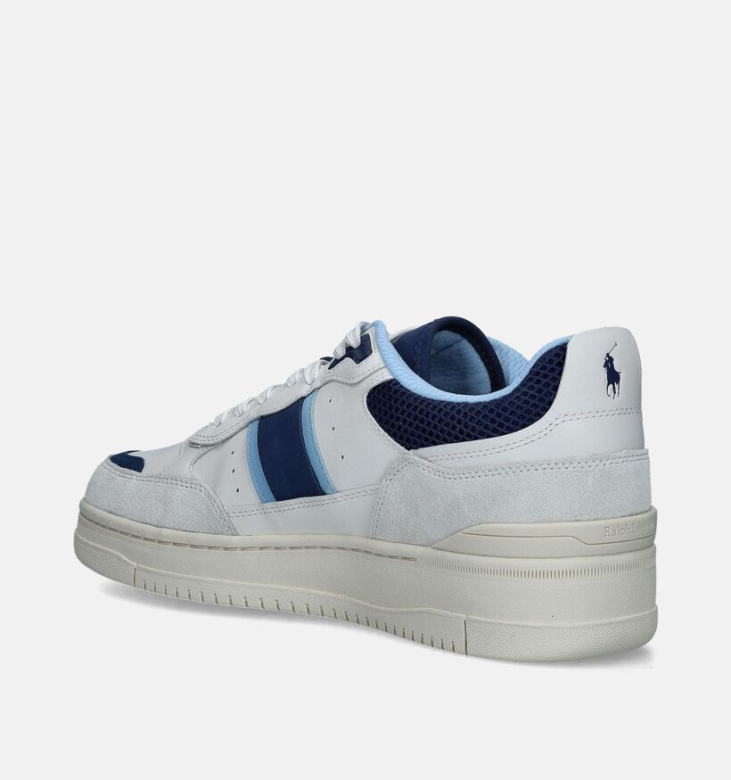 Polo Ralph Lauren Mastr Chaussures à lacets en Blanc pour hommes (350920)