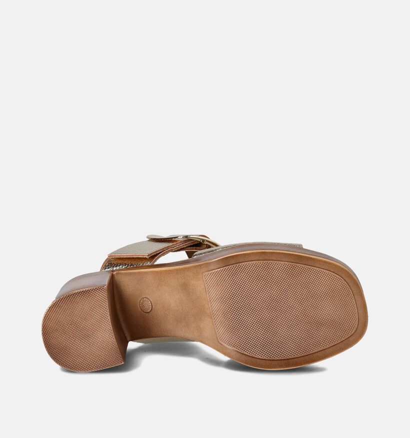 Signatur Gouden Sandalen met hak voor dames (357839)