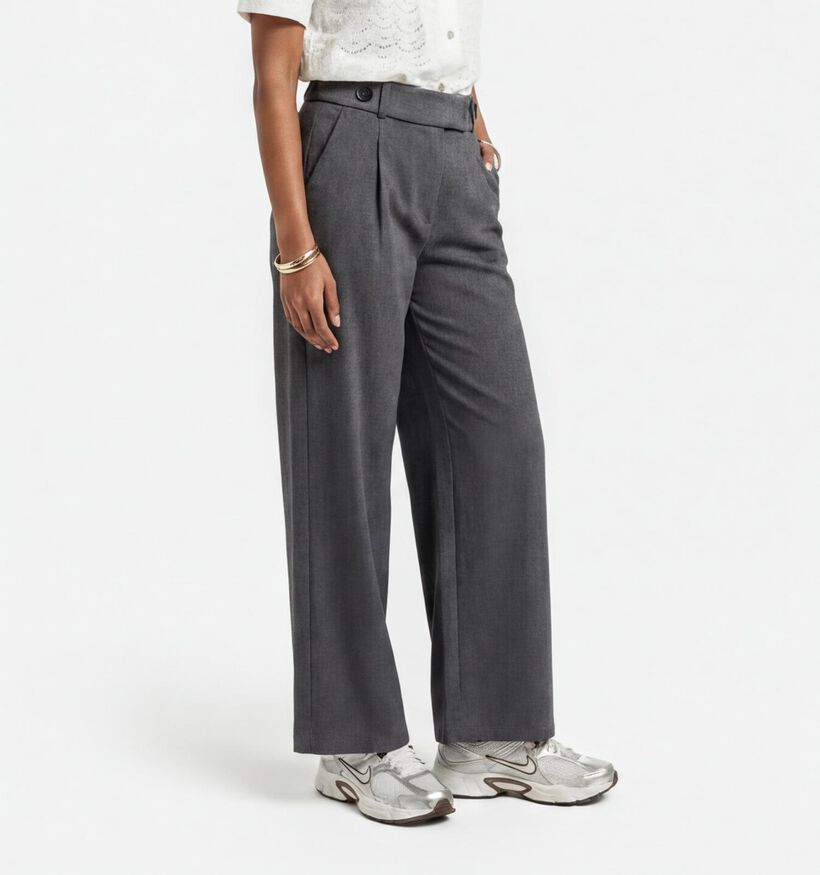 JDY Geggo Life Pantalon classique en Gris pour femmes (378325)