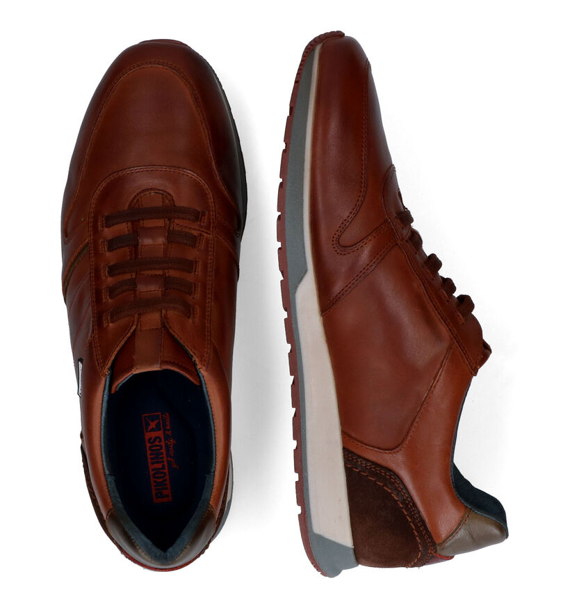Pikolinos Cambil Cognac Instapper in leer (316618)