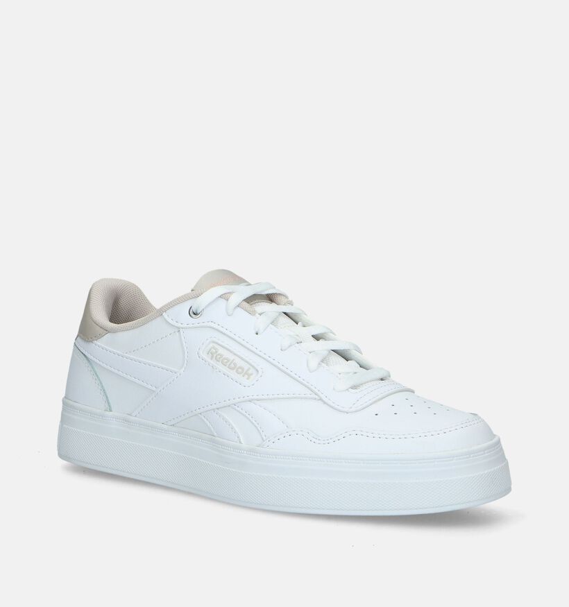 Reebok Court Advance Bold Witte Sneakers voor dames (326709) - geschikt voor steunzolen